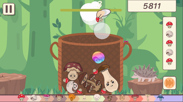 Игра Land of Mushrooms, скриншот