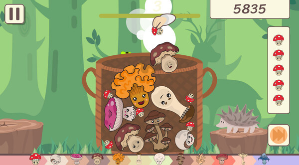 Игра Land of Mushrooms, скриншот