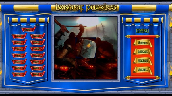 Игра Land of Puzzles: Battles, скриншот