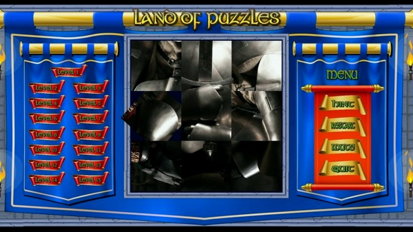 Игра Land of Puzzles: Knights, скриншот