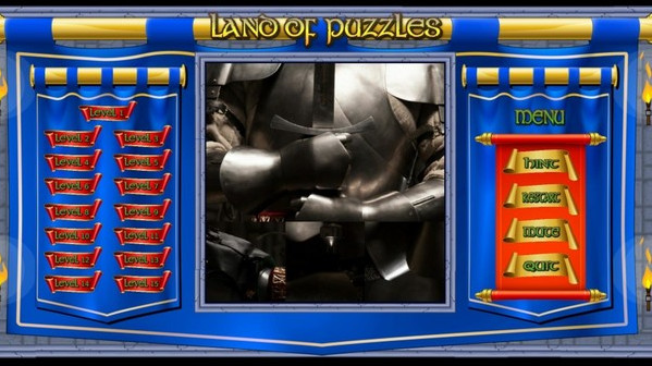 Игра Land of Puzzles: Knights, скриншот