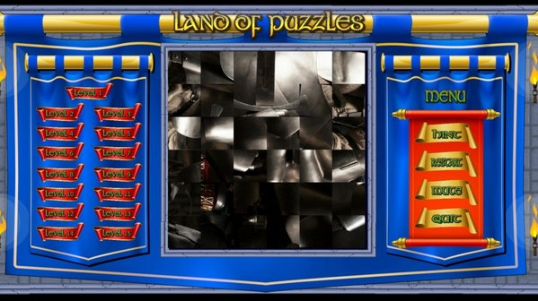 Игра Land of Puzzles: Knights, скриншот