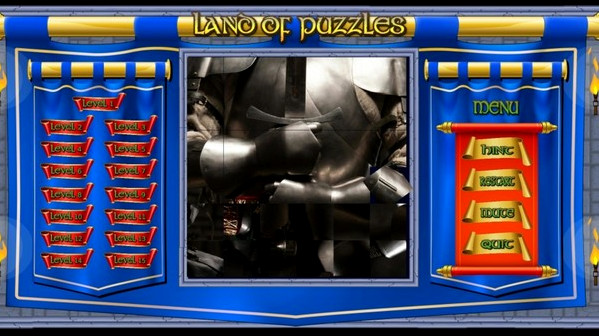 Игра Land of Puzzles: Knights, скриншот