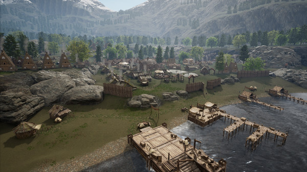 Игра Land of the Vikings, скриншот
