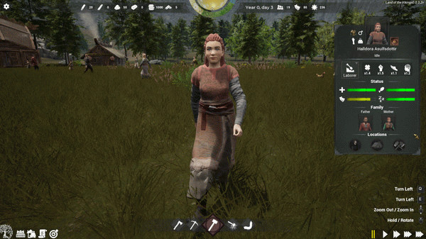 Игра Land of the Vikings, скриншот