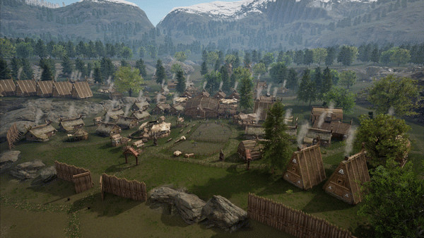 Игра Land of the Vikings, скриншот