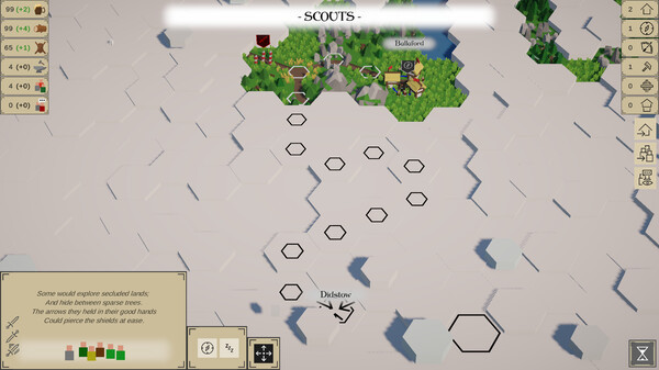Игра Lands of Rumour, скриншот