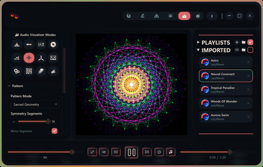Игра LaryWaves Studio, скриншот