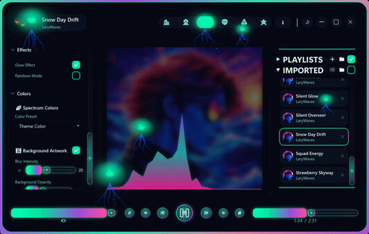 Игра LaryWaves Studio, скриншот