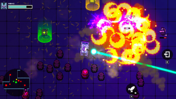Игра Laser Tanks, скриншот