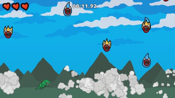 Игра Last Dino Standing, скриншот