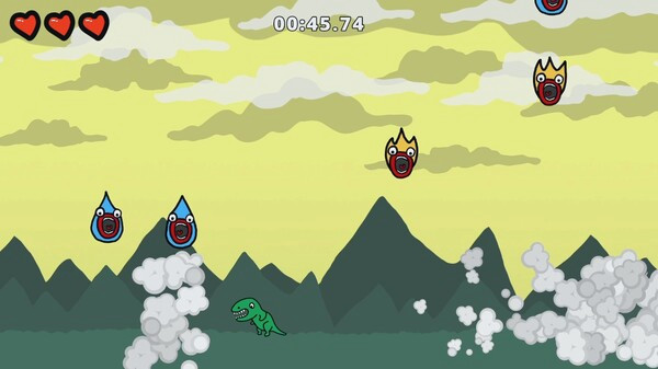 Игра Last Dino Standing, скриншот