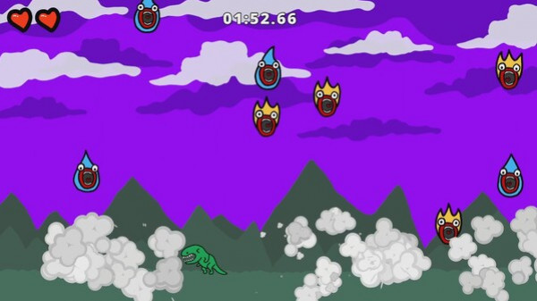 Игра Last Dino Standing, скриншот