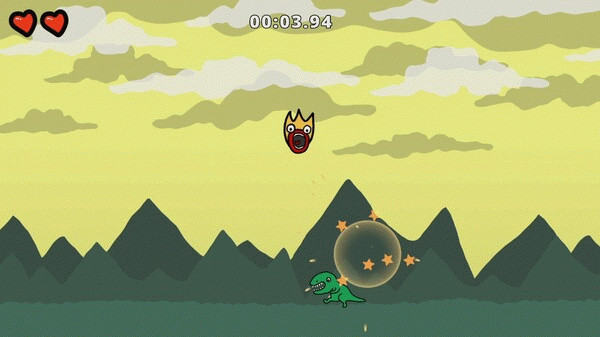 Игра Last Dino Standing, скриншот