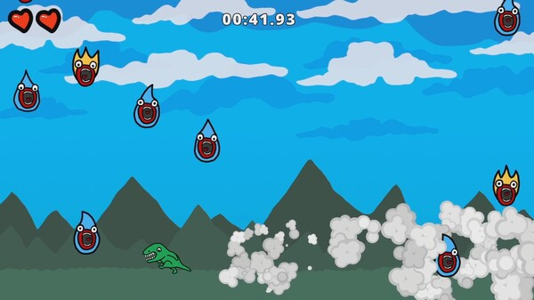 Игра Last Dino Standing, скриншот