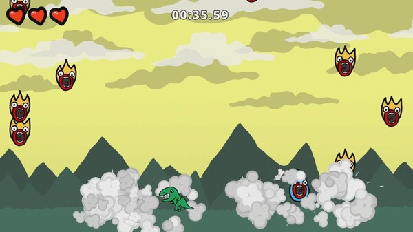 Игра Last Dino Standing, скриншот
