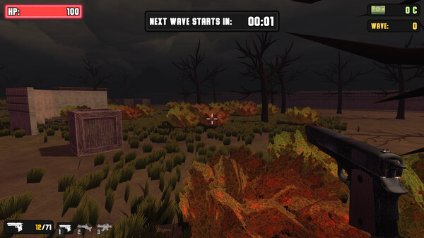 Игра Last Night in Zombie Village, скриншот