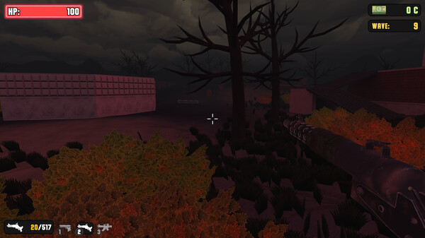 Игра Last Night in Zombie Village, скриншот