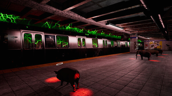 Игра Last Subway, скриншот