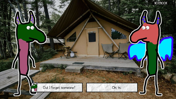 Игра Last Summer at Camp Apocalypse Blood: 101 Ways to Not Capture Bigfoot, скриншот