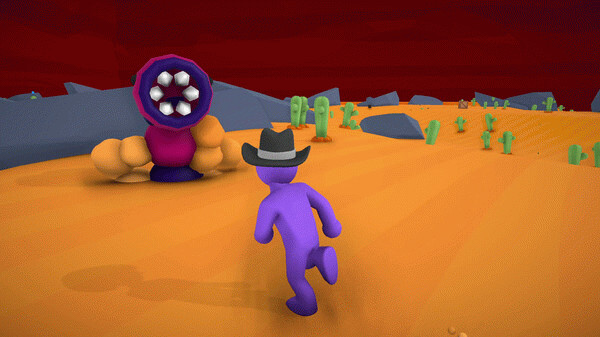 Игра Last Train Outta' Wormtown, скриншот