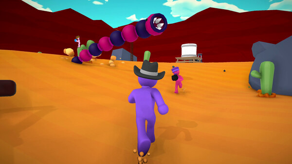 Игра Last Train Outta' Wormtown, скриншот