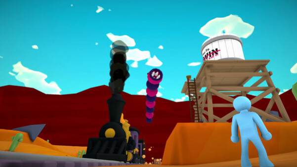 Игра Last Train Outta' Wormtown, скриншот