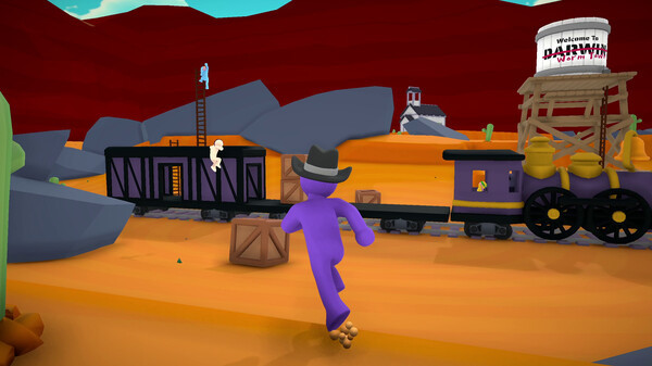 Игра Last Train Outta' Wormtown, скриншот