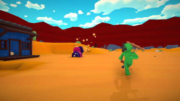 Игра Last Train Outta' Wormtown, скриншот