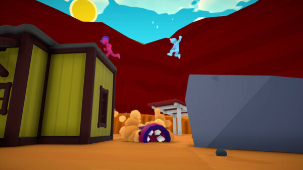 Игра Last Train Outta' Wormtown, скриншот
