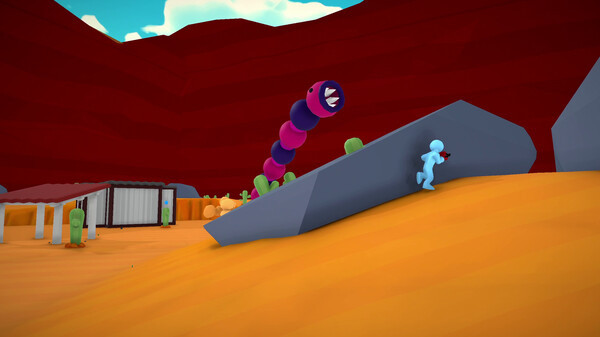 Игра Last Train Outta' Wormtown, скриншот