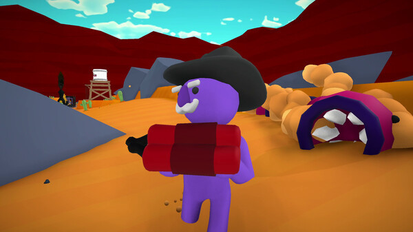 Игра Last Train Outta' Wormtown, скриншот