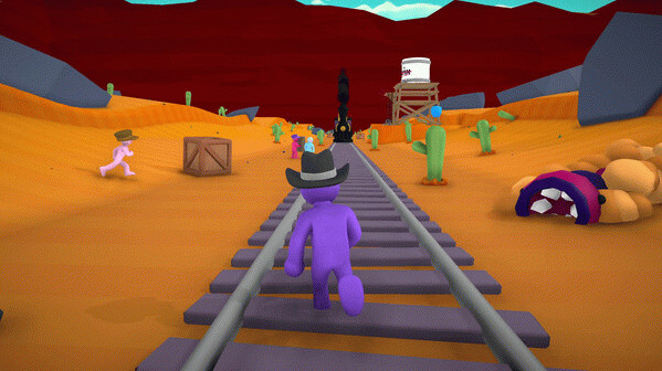 Игра Last Train Outta' Wormtown, скриншот
