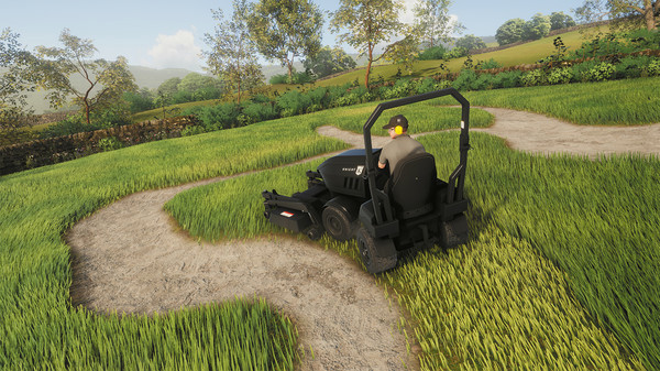 Игра Lawn Mowing Simulator - Ancient Britain, скриншот