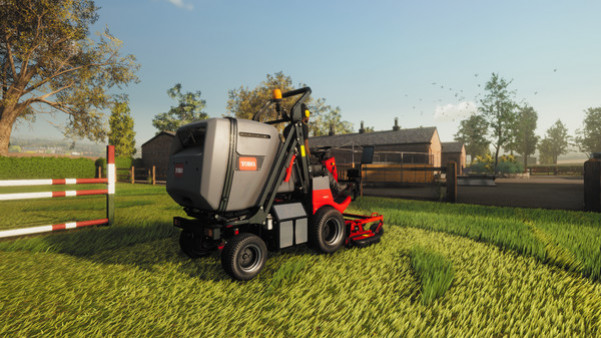 Игра Lawn Mowing Simulator, скриншот