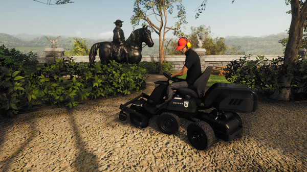 Игра Lawn Mowing Simulator, скриншот