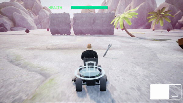 Игра Lawnmower Game Battle 2: Reload, скриншот