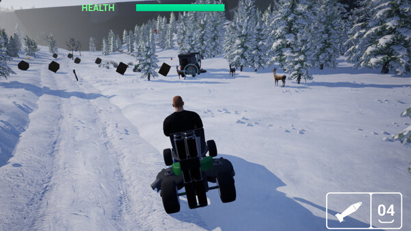 Игра Lawnmower Game Battle 2: Reload, скриншот