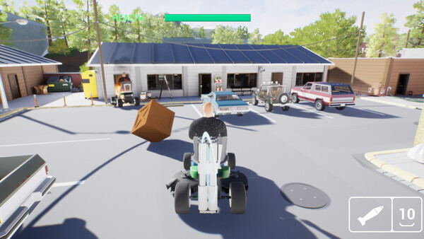 Игра Lawnmower Game Battle 2: Reload, скриншот