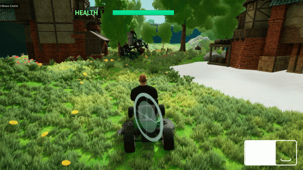 Игра Lawnmower Game Battle 2: Reload, скриншот