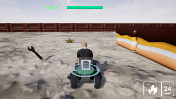 Игра Lawnmower Game Battle 2: Reload, скриншот