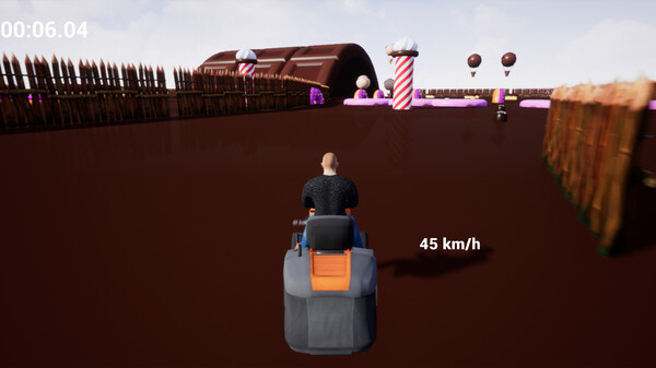 Игра Lawnmower Game: Survival, скриншот