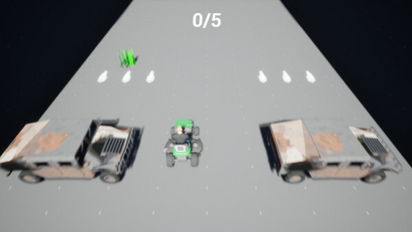 Игра Lawnmower game Ufo Chase 2, скриншот