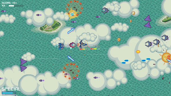 Игра Lazy Galaxy: Rebel Story, скриншот