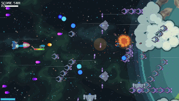 Игра Lazy Galaxy: Rebel Story, скриншот