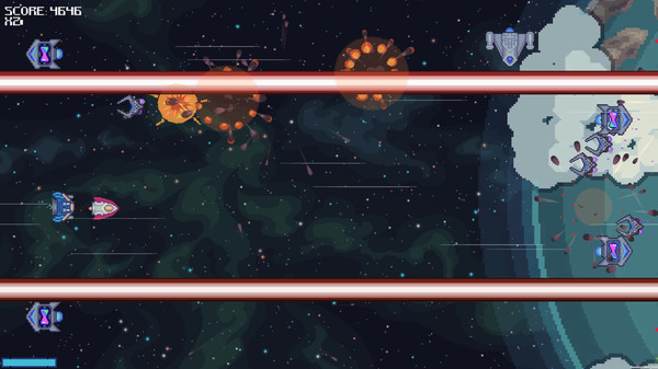 Игра Lazy Galaxy: Rebel Story, скриншот
