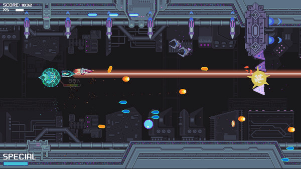 Игра Lazy Galaxy: Rebel Story, скриншот