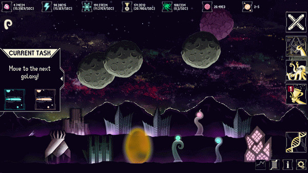 Игра Lazy Galaxy, скриншот