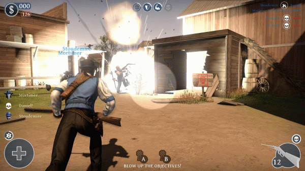 Игра Lead and Gold: Gangs of the Wild West, скриншот