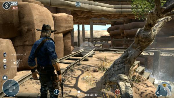 Игра Lead and Gold: Gangs of the Wild West, скриншот